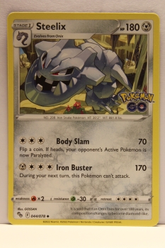 Steelix (Stahlos) | 044/078 | Pokémon GO | Englisch | Uncommon | Non-Holo | Pokémon